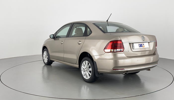 2016 Volkswagen Vento HIGHLINE TDI AT, Diesel, Automatic, 24,828 km, Left Back Diagonal