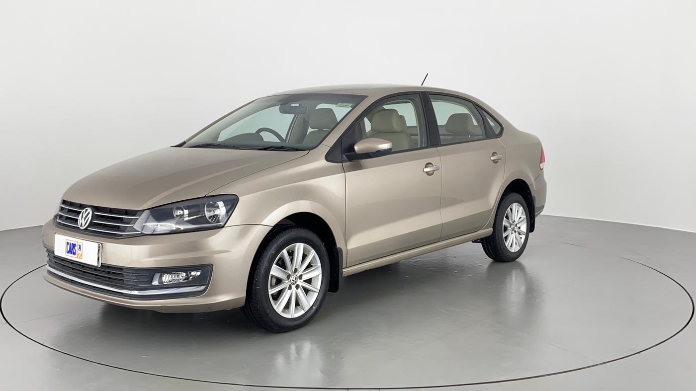 2016 Volkswagen Vento HIGHLINE TDI AT, Diesel, Automatic, 24,828 km, Left Front Diagonal