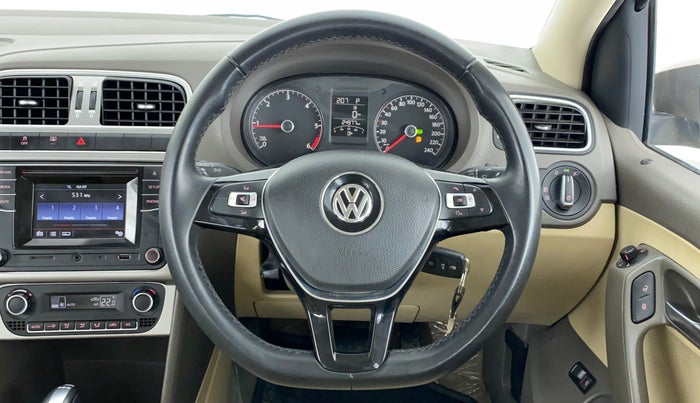 2016 Volkswagen Vento HIGHLINE TDI AT, Diesel, Automatic, 24,828 km, Steering Wheel Close Up