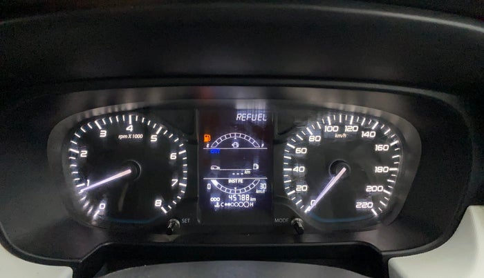 2023 Tata PUNCH ACCOMPLISHED SUNROOF MT, CNG, Manual, 45,775 km, Odometer Image