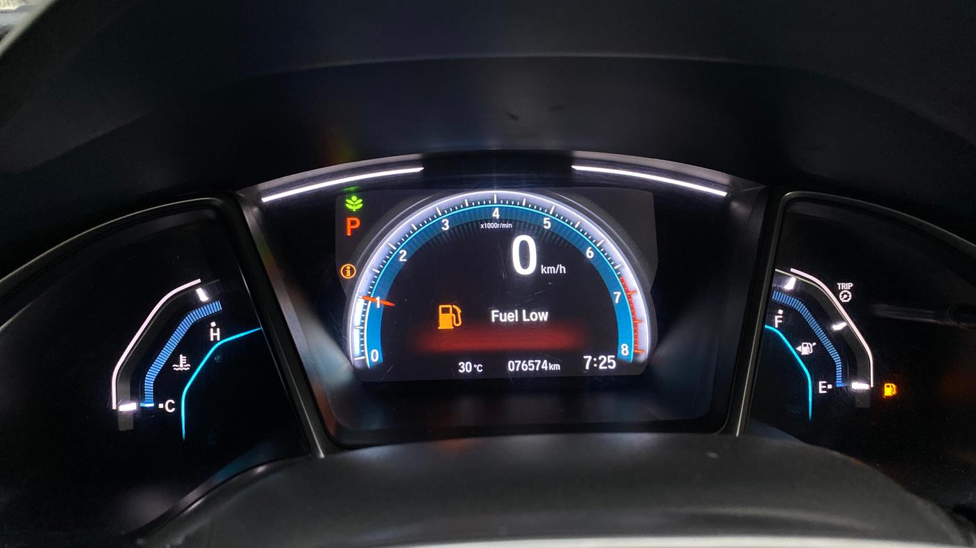 2019 Honda Civic 1.8L I-VTEC ZX CVT, Petrol, Automatic, 76,553 km, Odometer Image