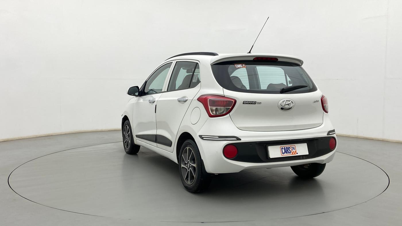 2018 Hyundai Grand i10 ASTA 1.2 KAPPA VTVT, Petrol, Manual, 44,299 km, Left Back Diagonal