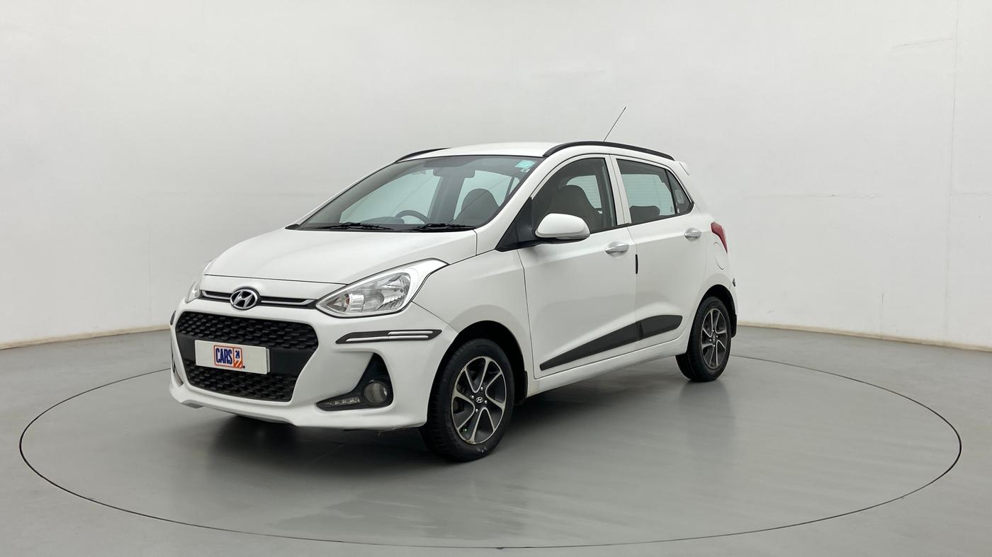 2018 Hyundai Grand i10 ASTA 1.2 KAPPA VTVT, Petrol, Manual, 44,299 km, Left Front Diagonal