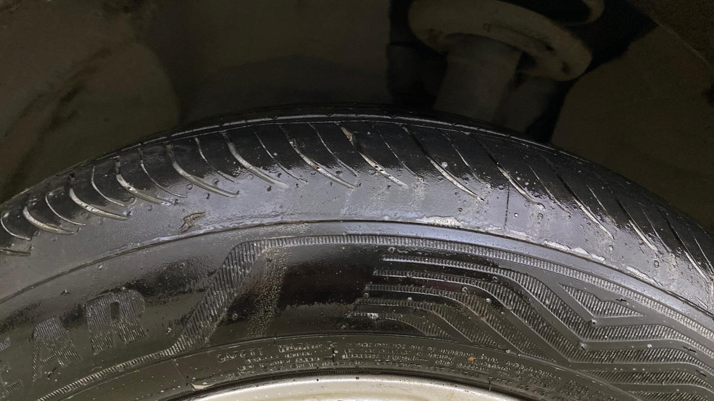 2021 Ford Ecosport TITANIUM + 1.5L PETROL AT, Petrol, Automatic, 56,915 km, Left Front Tyre Tread