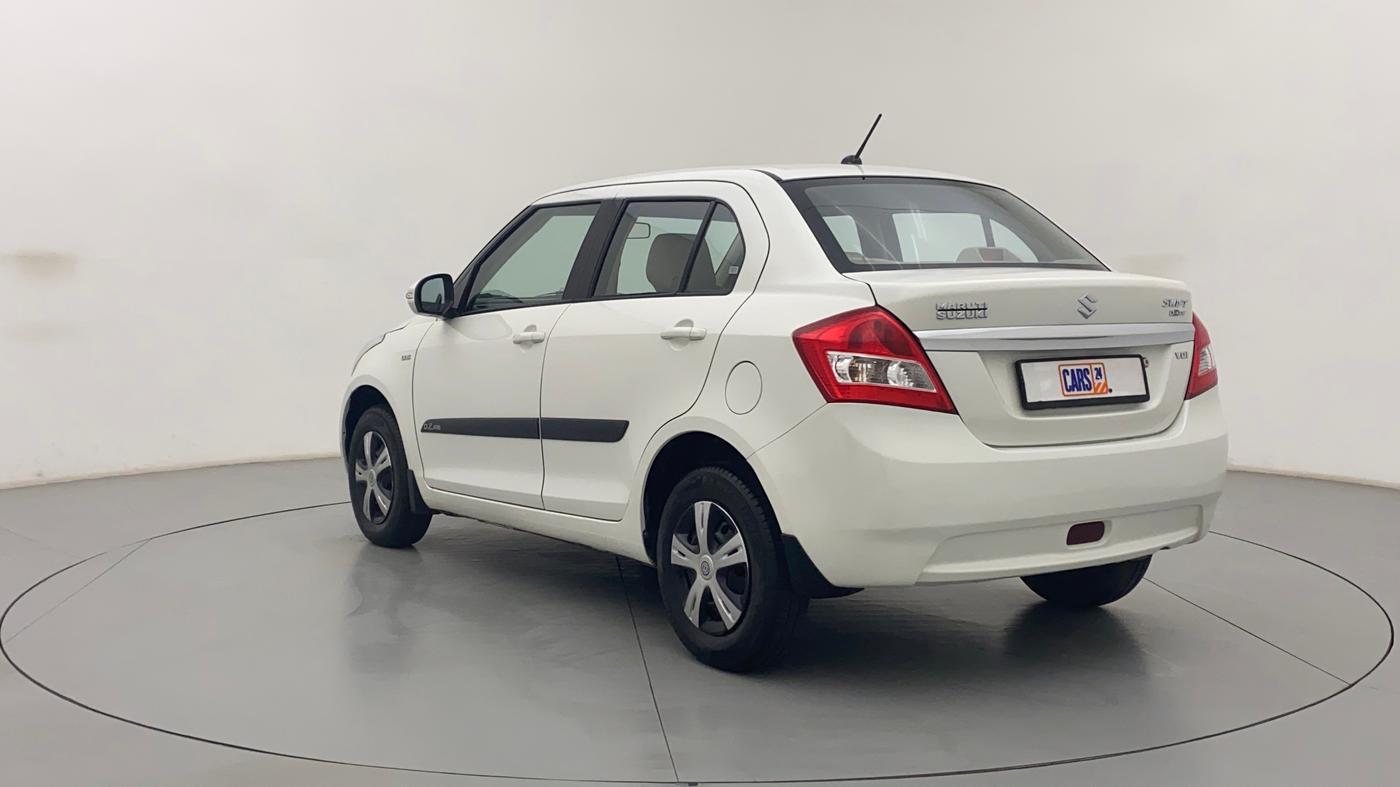 2012 Maruti Swift Dzire VDI BS IV, Diesel, Manual, 1,18,117 km, Left Back Diagonal (45- Degree) View