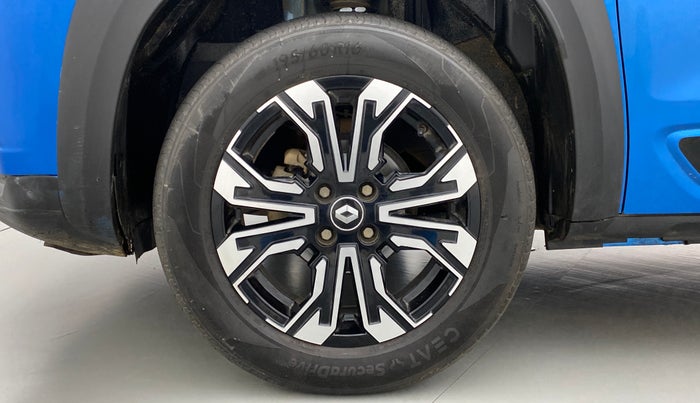 2021 Renault Kiger RXZ CVT 1.0 TURBO DUAL TONE, Petrol, Automatic, 14,608 km, Left Front Wheel