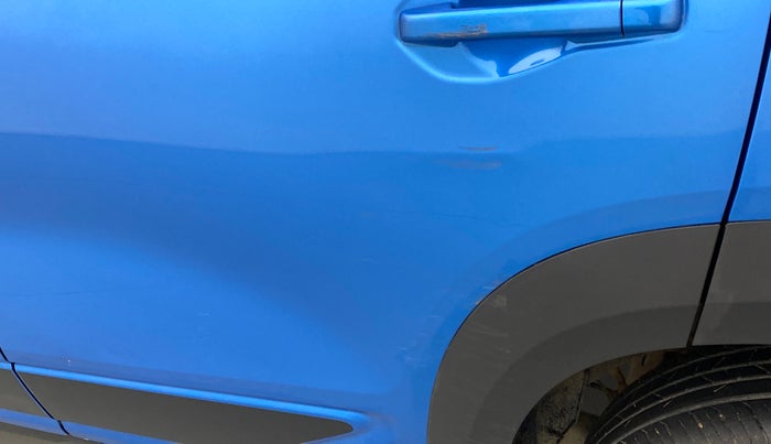 2021 Renault Kiger RXZ CVT 1.0 TURBO DUAL TONE, Petrol, Automatic, 14,608 km, Rear left door - Minor scratches