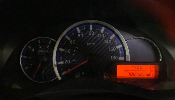 2020 Datsun Go T(O), Petrol, Manual, 70,667 km, Odometer Image
