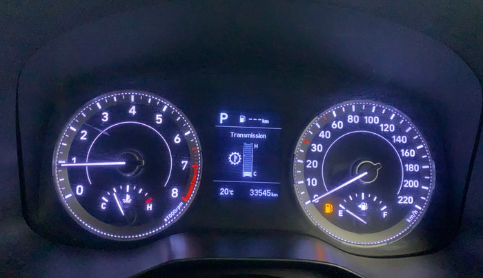 2019 Hyundai VENUE SX PLUS 1.0 TURBO DCT, Petrol, Automatic, 33,543 km, Odometer Image