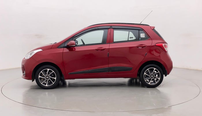 2018 Hyundai Grand i10 SPORTZ (O) AT 1.2 KAPPA VTVT, Petrol, Automatic, 21,242 km, Left Side