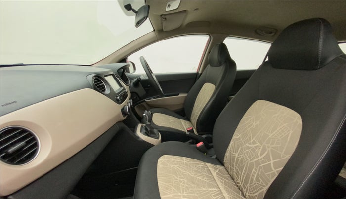 2018 Hyundai Grand i10 SPORTZ (O) AT 1.2 KAPPA VTVT, Petrol, Automatic, 21,242 km, Right Side Front Door Cabin