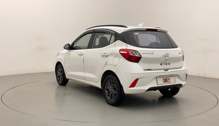 2020 Hyundai GRAND I10 NIOS SPORTZ AMT 1.2 KAPPA VTVT, Petrol, Automatic, 69,253 km, Left Back Diagonal