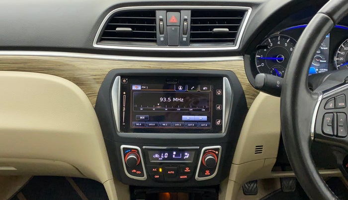 2018 Maruti Ciaz ALPHA 1.5 SHVS PETROL, Petrol, Manual, 43,109 km, Air Conditioner