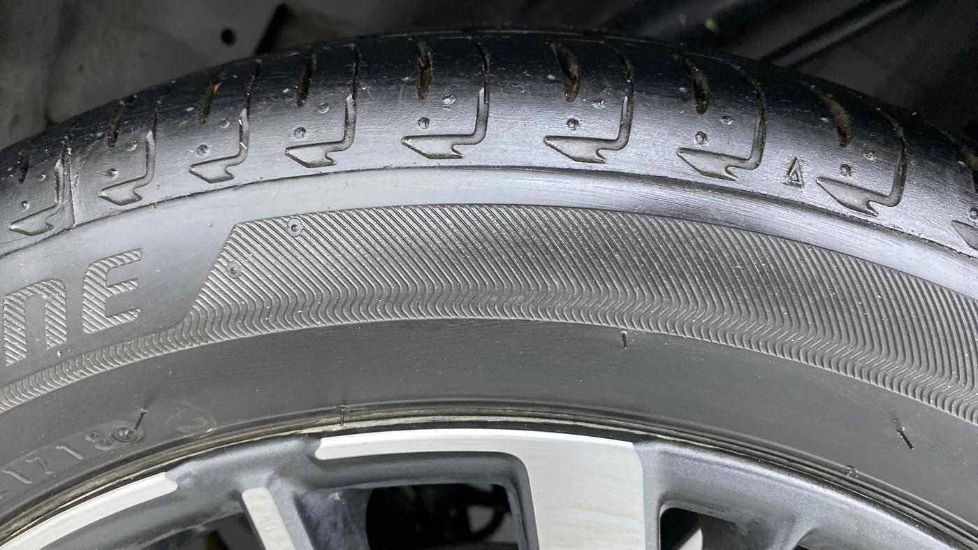 2018 Honda City ZX CVT, Petrol, Automatic, 16,493 km, Left Rear Tyre Tread
