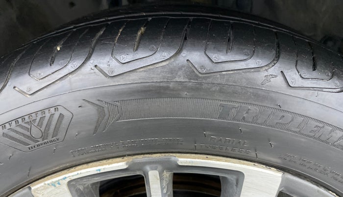 2018 Honda City ZX CVT, Petrol, Automatic, 16,493 km, Right Rear Tyre Tread