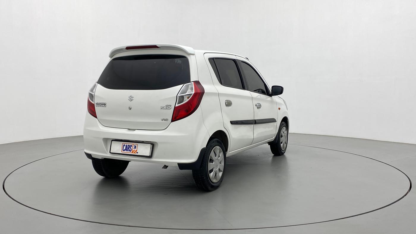 2018 Maruti Alto K10 VXI, CNG, Manual, 35,872 km, Right Back Diagonal