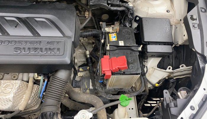 2023 Maruti FRONX ALPHA 1.0L TURBO 6 AT, Petrol, Automatic, 60,385 km, Engine View - Left