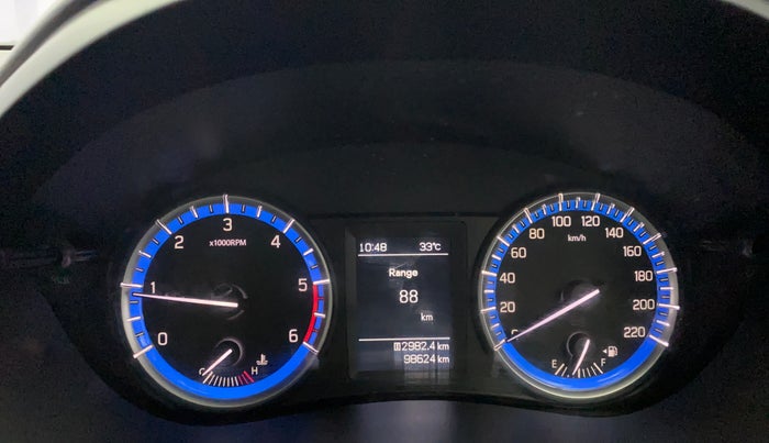 2016 Maruti S Cross ZETA 1.3, Diesel, Manual, 98,633 km, Odometer Image