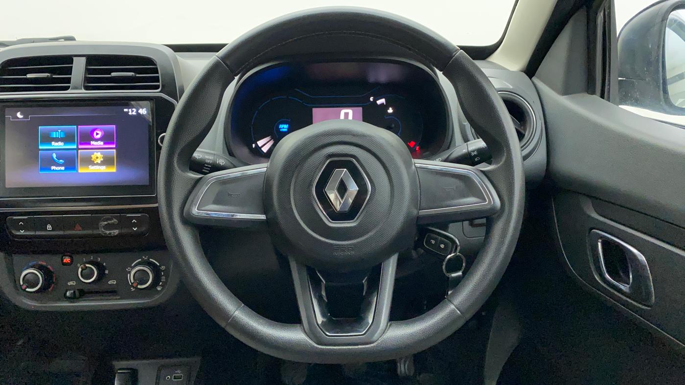 2020 Renault Kwid RXT 0.8, Petrol, Manual, 38,082 km, Steering Wheel Close Up