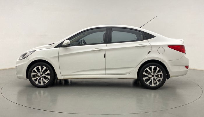 2014 Hyundai Verna FLUIDIC 1.6 CRDI SX AT, Diesel, Automatic, 55,206 km, Left Side
