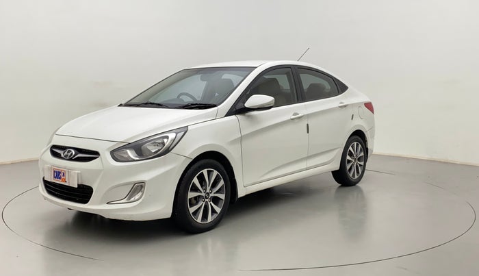 2014 Hyundai Verna FLUIDIC 1.6 CRDI SX AT, Diesel, Automatic, 55,206 km, Left Front Diagonal