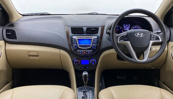 2014 Hyundai Verna FLUIDIC 1.6 CRDI SX AT, Diesel, Automatic, 55,206 km, Dashboard