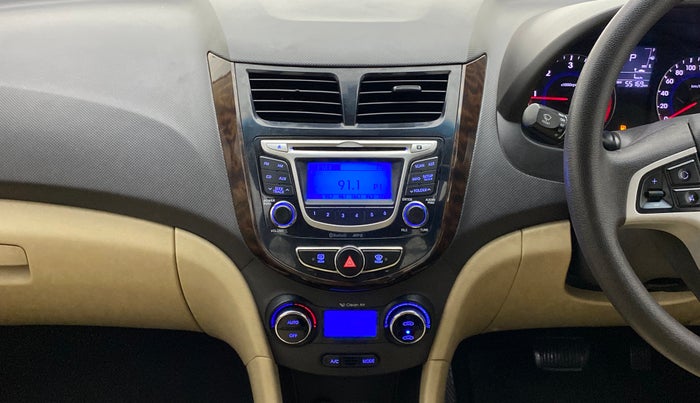 2014 Hyundai Verna FLUIDIC 1.6 CRDI SX AT, Diesel, Automatic, 55,206 km, Air Conditioner