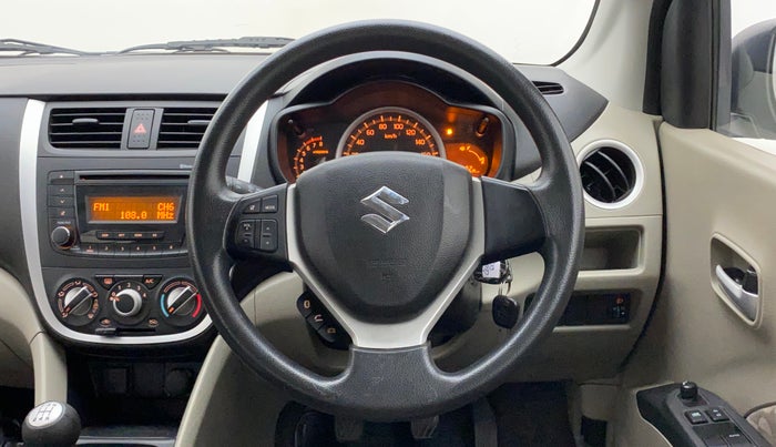 2015 Maruti Celerio ZXI, Petrol, Manual, 31,672 km, Steering Wheel Close Up