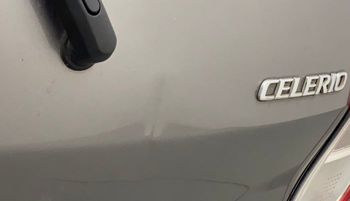 2015 Maruti Celerio ZXI, Petrol, Manual, 31,672 km, Dicky (Boot door) - Slightly dented