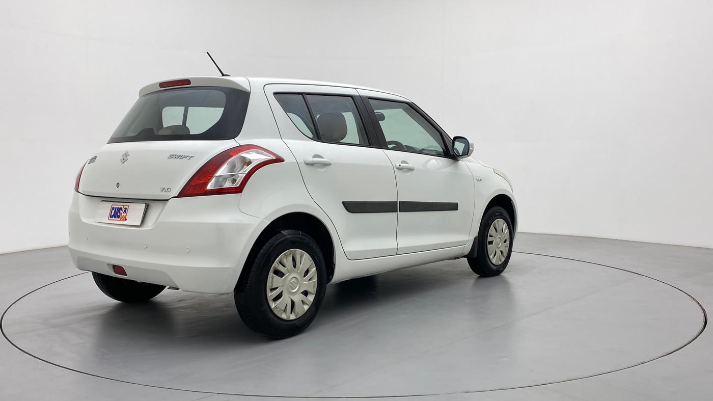 2014 Maruti Swift VXI D, Petrol, Manual, 80,474 km, Right Back Diagonal