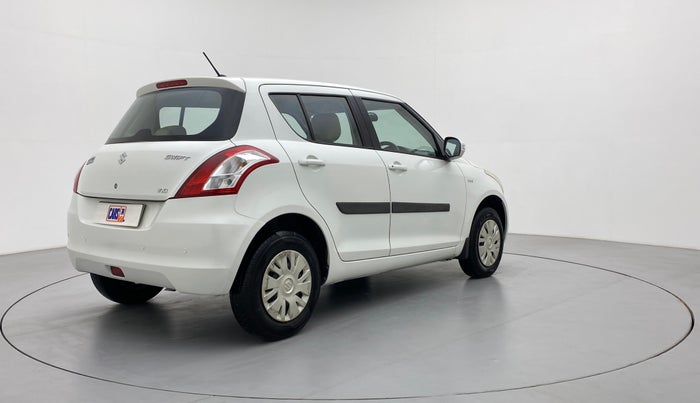 2014 Maruti Swift VXI D, Petrol, Manual, 80,474 km, Right Back Diagonal