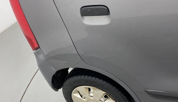 2012 Maruti Wagon R 1.0 LXI CNG, CNG, Manual, 87,844 km, Right quarter panel - Slightly dented