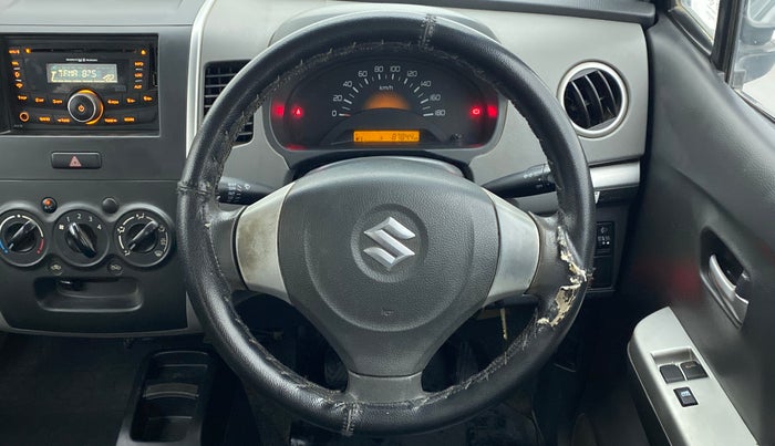 2012 Maruti Wagon R 1.0 LXI CNG, CNG, Manual, 87,844 km, Steering Wheel Close Up