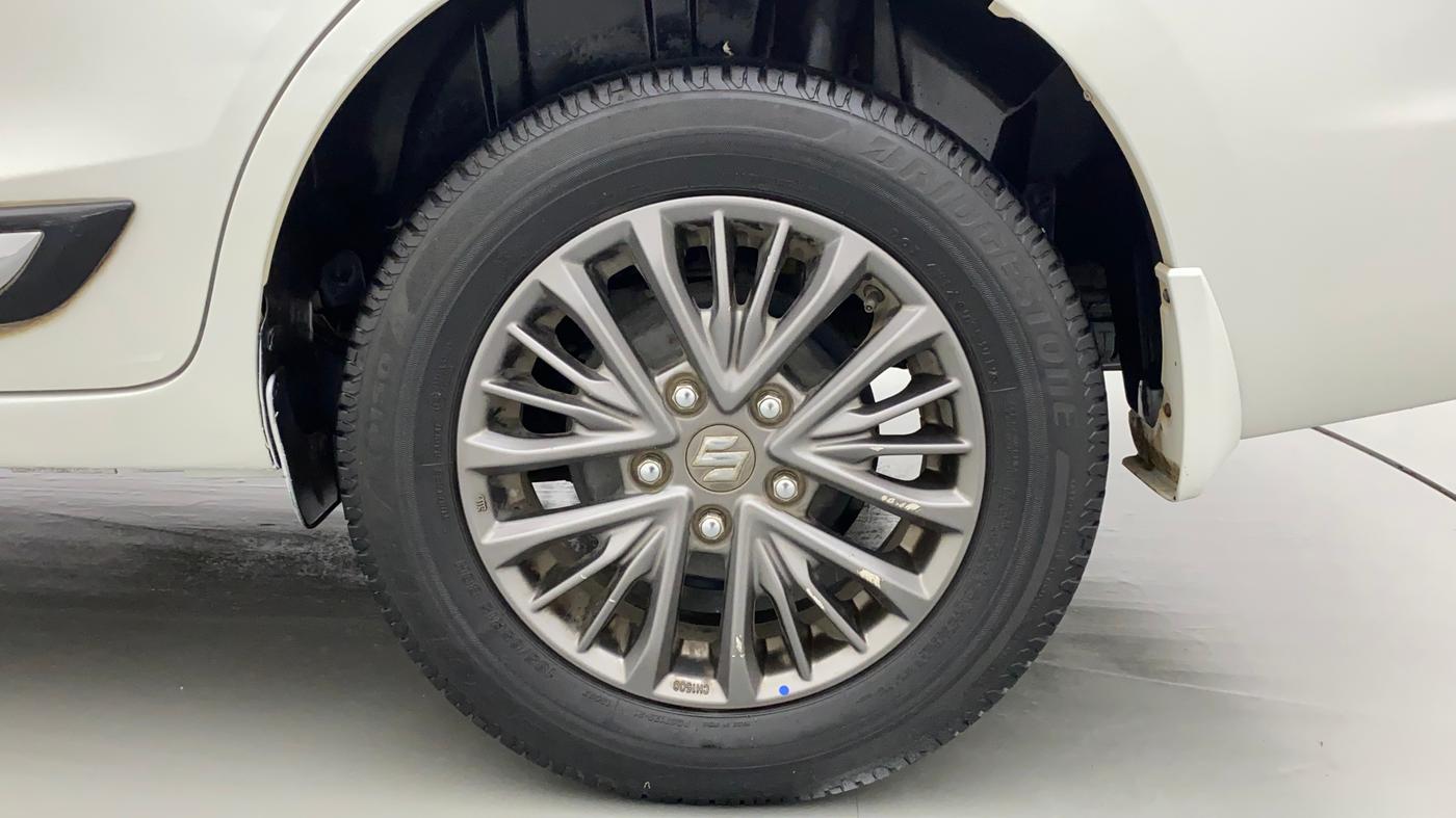 2019 Maruti Ertiga ZXI+ SHVS, Petrol, Manual, 58,577 km, Left Rear Wheel