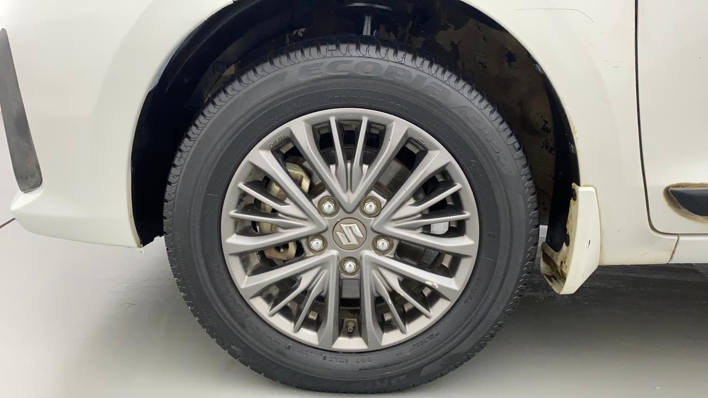 2019 Maruti Ertiga ZXI+ SHVS, Petrol, Manual, 58,577 km, Left Front Wheel
