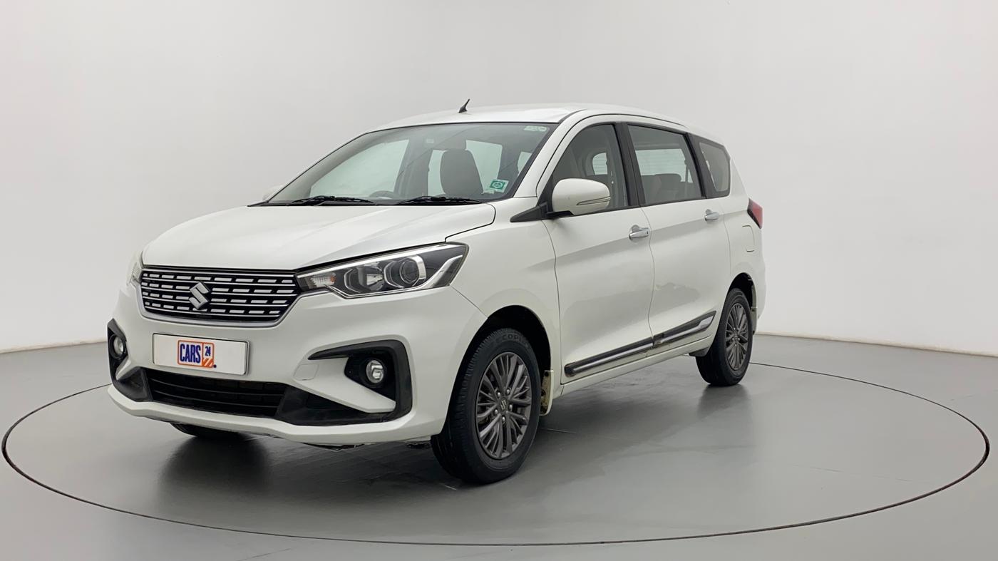 2019 Maruti Ertiga ZXI+ SHVS, Petrol, Manual, 58,577 km, Left Front Diagonal