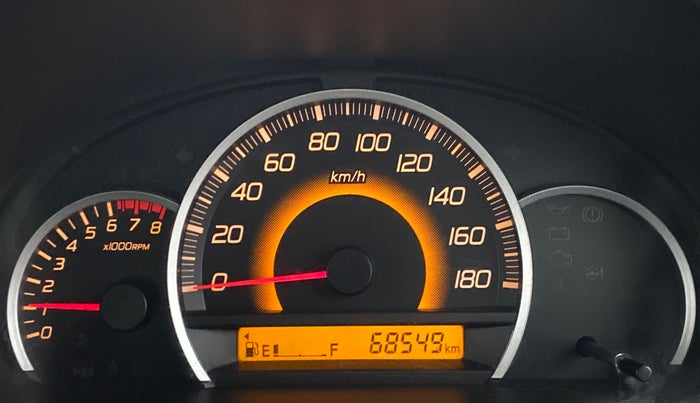 2015 Maruti Wagon R 1.0 VXI, Petrol, Manual, 68,688 km, Odometer Image