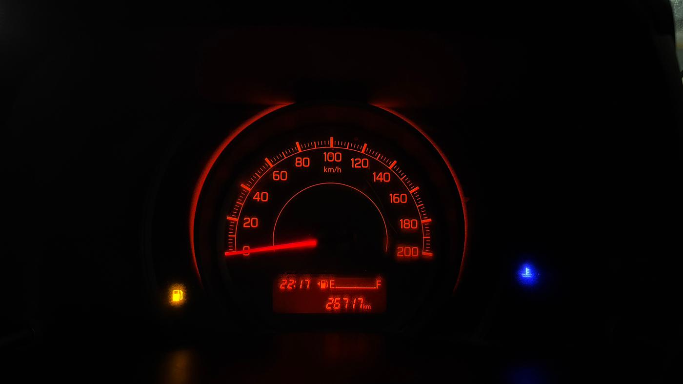2022 Maruti Swift LXI, Petrol, Manual, 26,708 km, Odometer Image