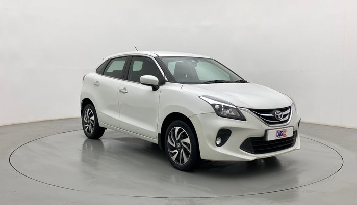 2019 Toyota Glanza V, Petrol, Manual, 35,627 km, Right Front Diagonal