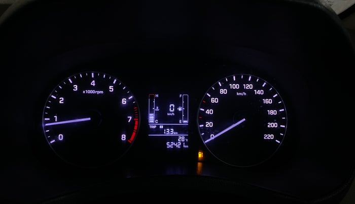 2017 Hyundai Creta E PLUS 1.6 PETROL, Petrol, Manual, 52,408 km, Odometer Image