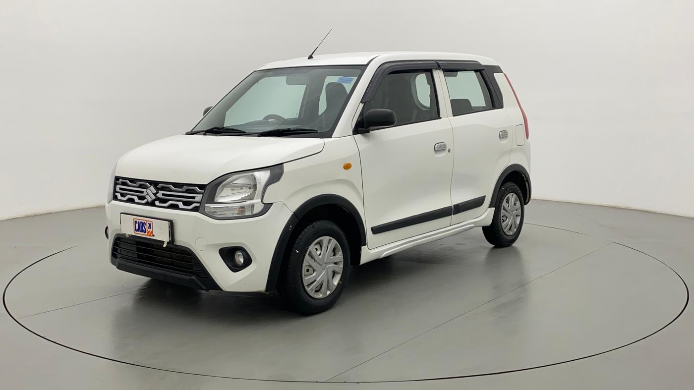 2019 Maruti New Wagon-R 1.0 LXI (O), Petrol, Manual, 57,911 km, Left Front Diagonal