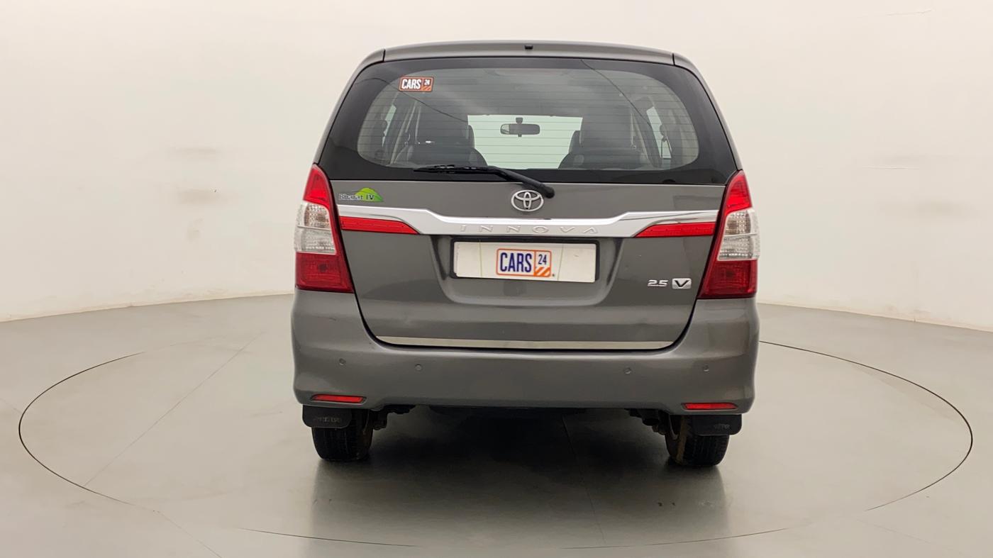 2014 Toyota Innova 2.5 VX 7 STR, Diesel, Manual, 1,05,502 km, Back/Rear