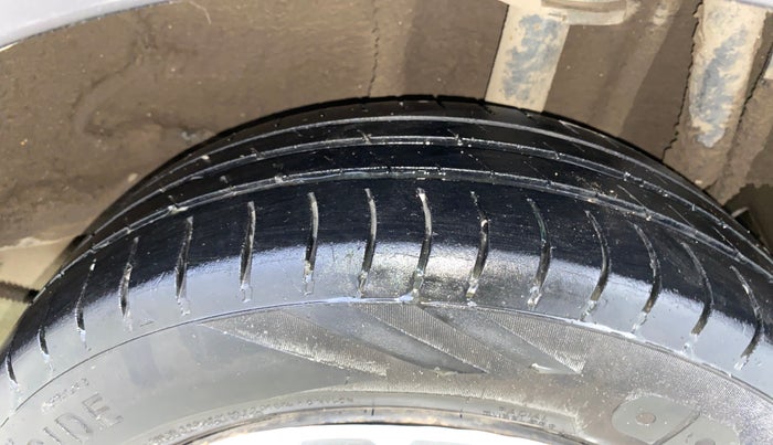 2022 Tata Tiago XZ PLUS CNG, CNG, Manual, 57,985 km, Left Rear Tyre Tread