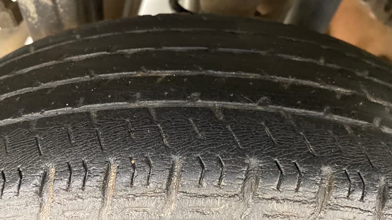 2014 Maruti Alto K10 VXI P, Petrol, Manual, 77,135 km, Right Rear Tyre Tread