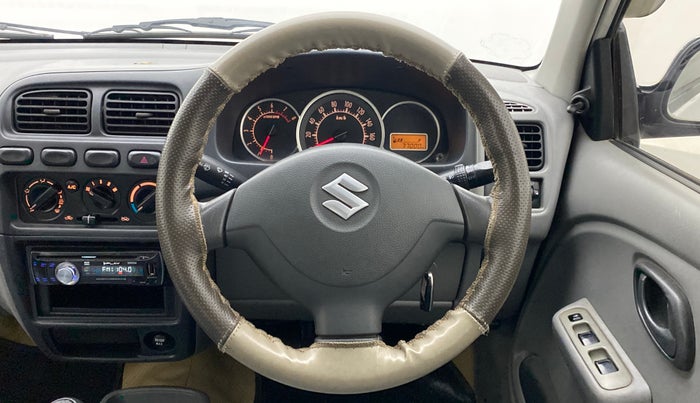 2014 Maruti Alto K10 VXI P, Petrol, Manual, 77,135 km, Steering Wheel Close Up