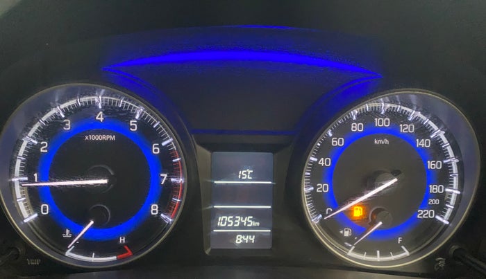 2018 Maruti Baleno DELTA PETROL 1.2, Petrol, Manual, 1,05,302 km, Odometer Image