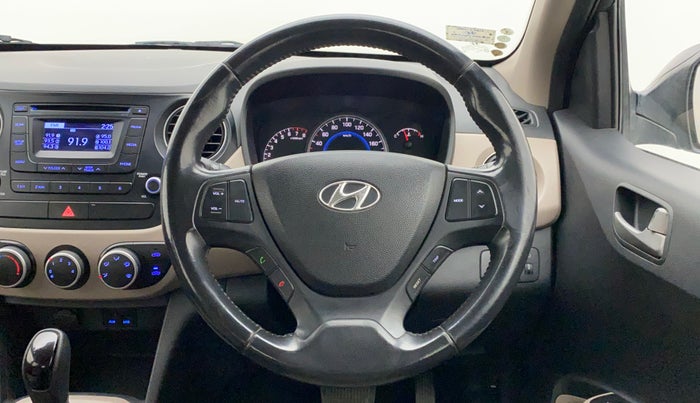 2014 Hyundai Grand i10 ASTA AT 1.2 KAPPA VTVT, Petrol, Automatic, 49,486 km, Steering Wheel Close Up