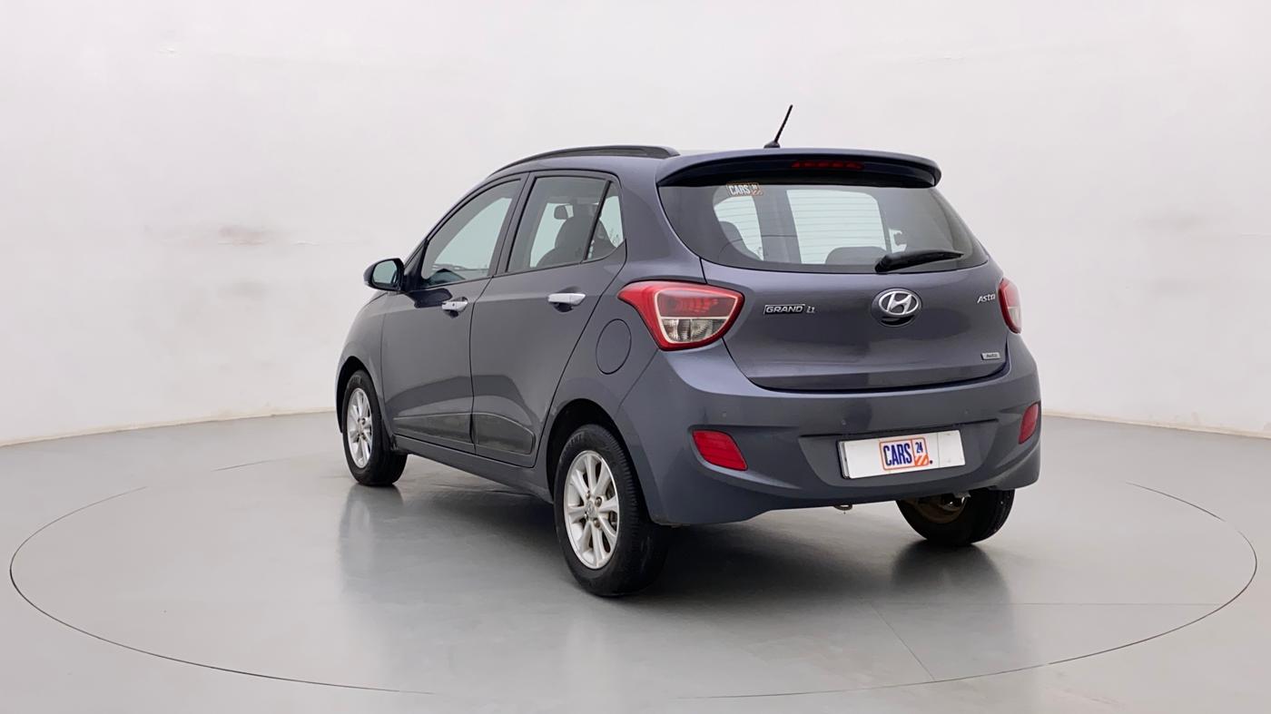 2014 Hyundai Grand i10 ASTA AT 1.2 KAPPA VTVT, Petrol, Automatic, 49,486 km, Left Back Diagonal