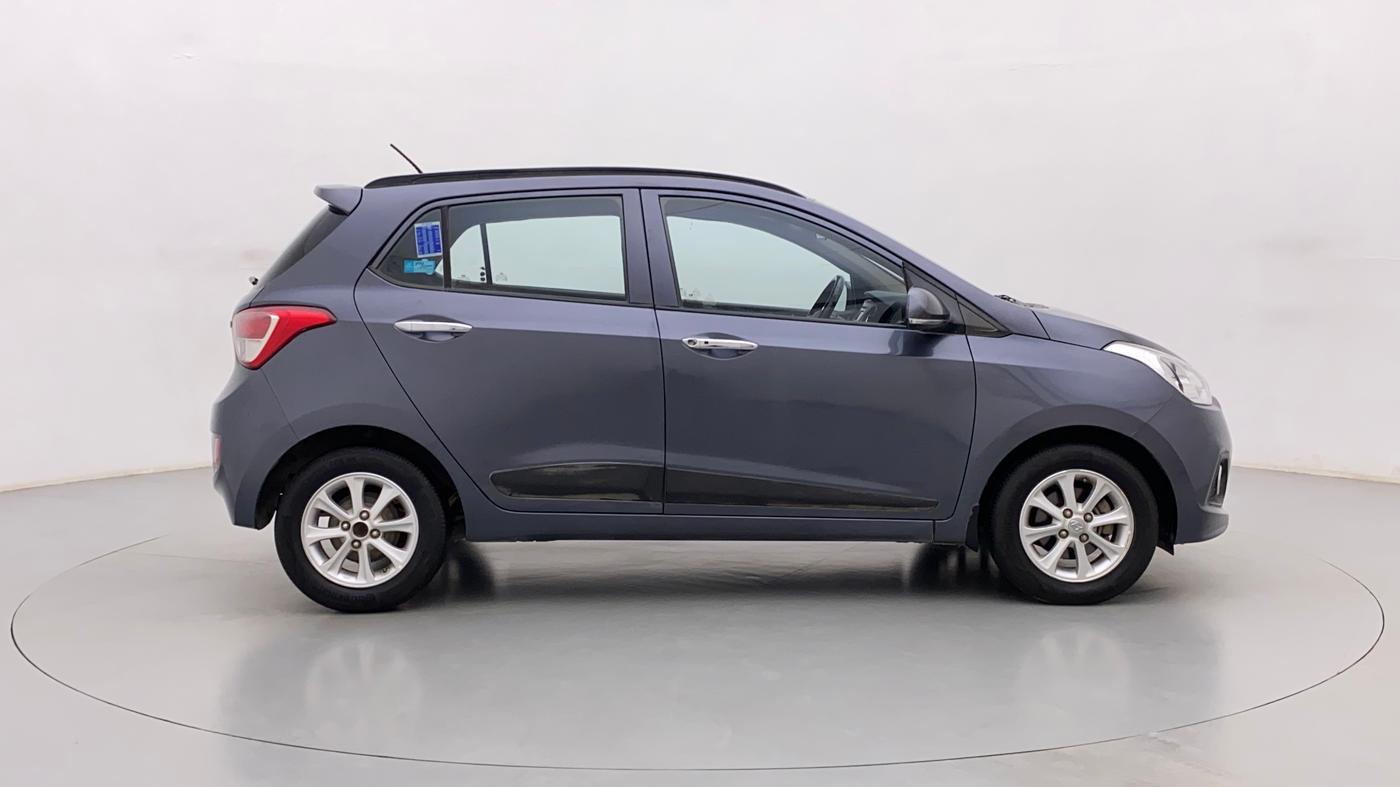 2014 Hyundai Grand i10 ASTA AT 1.2 KAPPA VTVT, Petrol, Automatic, 49,486 km, Right Side View