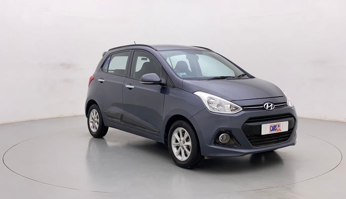 2014 Hyundai Grand i10 ASTA AT 1.2 KAPPA VTVT, Petrol, Automatic, 49,486 km, Right Front Diagonal